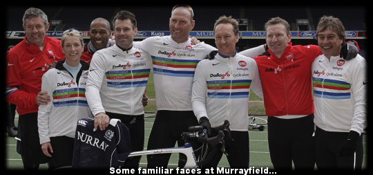 Familiar faces @ Murrayfield DCS